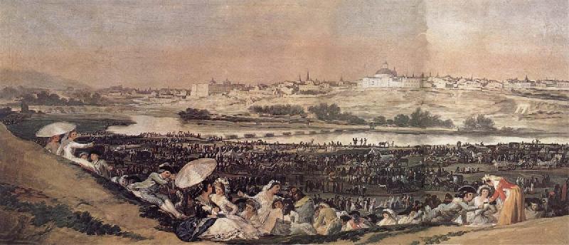 Francisco Goya The Meadow of San Isidro